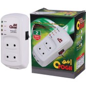 تصویر محافظ برق یخچال و فریزر 3 خانه افق 301 Ofogh Ofogh 301 Refrigerator Voltage Protector