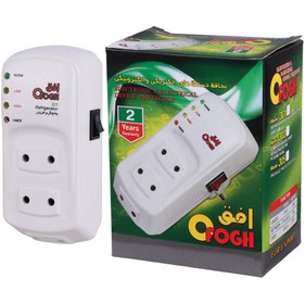 تصویر محافظ برق یخچال و فریزر 3 خانه افق 301 Ofogh Ofogh 301 Refrigerator Voltage Protector