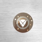 تصویر کارت ویزیت لمینت براق دایره 