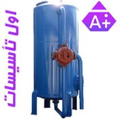 تصویر سختی گیر رزینی هایواتر مدل SL-60000 ظرفیت ۶۰ هزار اتوماتیک با مخزن FRP 