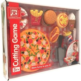 تصویر ست برش پیتزا و کیک 