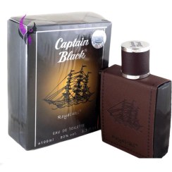 تصویر ادکلن مردانه کاپیتان بلک حجم 100 میل Royal Ski Captain Black EDT