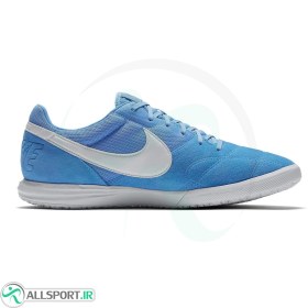 تصویر کفش فوتسال نایک پریمیر طرح اصلی Nike Premier Ii Sala Ic blue 