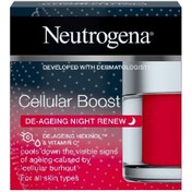 تصویر کرم شب ضد پیری و ضد چروک نوتروژینا فرانسوی حجم ۵۰ میل Neutrogena Cellular Boost Anti-aging Night Cream 