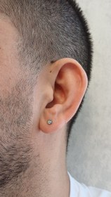 تصویر گوشواره نگین هولوگرامی 