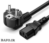 تصویر کابل پاور بلند ۵متر EU-C13 بافو | کابل برق ۵ متری بافو | کابل برق Power Eu-C13 5M BAFO| کابل پاور بلند ۵متر EU-C13 فینو PHINO Power EU-C13 3X1.5 5M BAFO