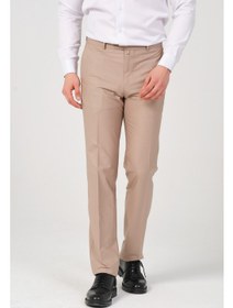 تصویر شلوار پارچه‌ای مردانه با فیت معمولی برند hyman Men's Regular Fit Fabric Trousers