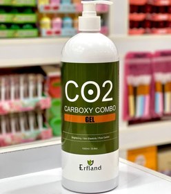 تصویر ژل کربوکسی ارفلند حجم 1000 میلی لیتر erfland co2 carboxy combo gel