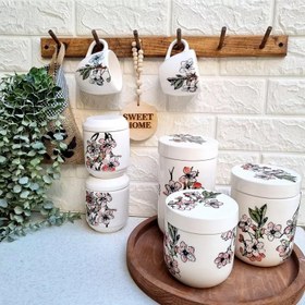 تصویر بانکه سرامیکی دستساز توانا ۳ عددی 