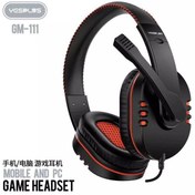 تصویر هدست گیمینگ مدل YesPlus GM-111 Gaming Headset model GM-111