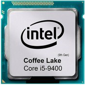 تصویر پردازنده کامپیوتر اینتل مدل Core i5-9400 Coffee Lake استوک Intel Core i5-9400 Coffee Lake Computer Processor Used