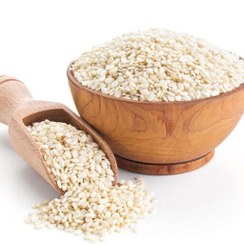 تصویر کنجد روغنی اعلا سرشار از ویتامین های گروه B - مخلوط سفید و سیاه / 100 گرمی 