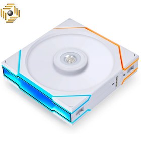 تصویر فن کیس لیان لی Fan TL120 RGB White بسته 3 عددی 