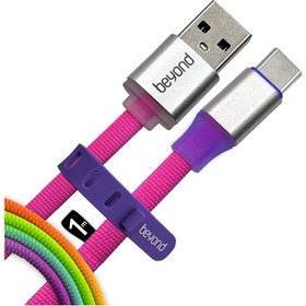 تصویر کابل تایپ سی بیاند مدل BUC-531 KF طول 1 متر Beyond BUC-531 KF USB-C Cable 1m