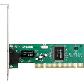 تصویر کارت شبکه 10/100Mbps دی لینک مدل DFE-520TX D-Link DFE-520TX 10/100Mbps Ethernet PCI Card