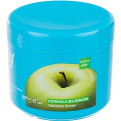 تصویر ماسک مو نلی مدل Green Apple حجم 500 میلی لیتر Nelly Green Apple Hair Mask 500ml