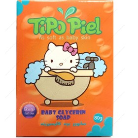 تصویر صابون بچه گلیسیرینه تیپو پیل 80 گرم 