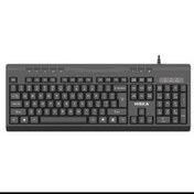 تصویر کیبورد با سیم هیسکا مدل HX-KE205 