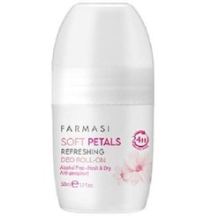 تصویر رول ضد تعریق فارماسی Farmasi مدل 50ml Soft Petals 