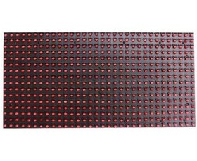 تصویر تابلو روان قرمز سایز 42*106 ا LED Display 42-106-RED LED Display 42-106-RED