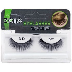 تصویر مژه مصنوعی سه بعدی 001 زد.وان Z.ONE 3D-001 False Eye Lashes