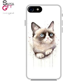 تصویر قاب موبایل طرح Grumpy Cat 