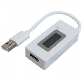 تصویر ماژول نمایش ولتاژ، جریان و میزان شارژ USB و Micro USB مدل KCX-017 