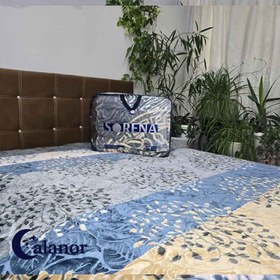 تصویر پتو دونفره گلدار زیبا 