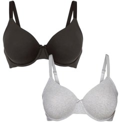 تصویر سوتین زنانه اسمارا مدل فنردار 392365 مجموعه 2 عددی - 85D 