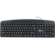 تصویر کیبورد دیتکس پلاس مدل DETEX PLUS D-410 DETEX PLUS D-410 USB Keyboard