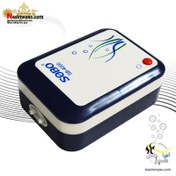 تصویر پمپ هوا شارژی USB‌ دار ۲ خروجی SB-4000 سوبو Aquarium MACHINE BATTERIES Air Pump SB 4000