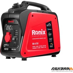 تصویر موتور برق بنزینی سایلنت 1200 وات رونیکس مدل  RH 4791 Generator silent Ronix 1200 watt model RH 4791