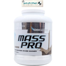 تصویر پودر مس پرو جی6 اسپورت جی ان سی آمریکا طعم G6 Sports GNC Mass Pro powder 3066 g