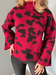 تصویر بلوز بافت پلنگی z 