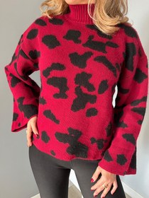 تصویر بلوز بافت پلنگی z 