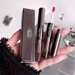 تصویر رژ مایع مخملی و برق لب برند اورجینال Gege bear 