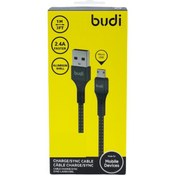 تصویر کابل شارژ میکرو یو اس بی BUdi DC 210m 10b 