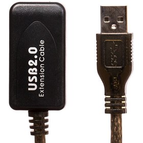 تصویر کابل افزایش طول اکتیو USB 2.0 وی نت طول 10 متری مدل V-CUE20100 