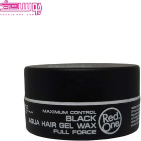 تصویر ژل واکس مو ردوان مدل RedOne Black Aqua Hair Wax