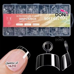 تصویر ژل تيپ نيمه مربعي 600عددي Ultra Short ژل تيپ نيمه مربعي 600عددي Ultra Short