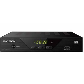تصویر گیرنده دیجیتال ایکس ویژن مدل XDVB-220 ا X.Vision XDVB-220 DVB-T2 X.Vision XDVB-220 DVB-T2
