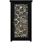 تصویر درب یک لنگه فلزی CNC طرح 519 