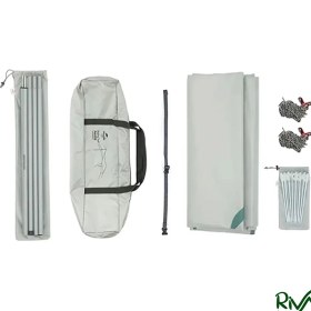 تصویر سایبان شش ضلعی نیچرهایک مدل NH22ZP009 Naturehike hexagonal canopy model NH22ZP009