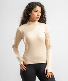 تصویر بلوز یقه اسکی 