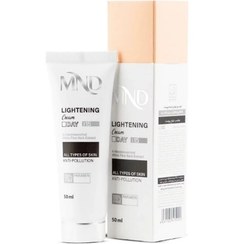 تصویر کرم روز روشن‌کننده پوست ام ان دی حجم ۵۰ میلی‌لیتر SPF 15 