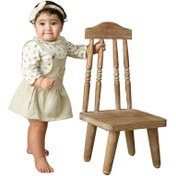 تصویر بادی و سارافون پیشبندی دارای هدبند نوزادی دخترانه طرح گل دانالو Danaloo 