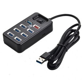 تصویر هاب 8 پورت USB 3.0 پی نت مدل P-251 