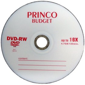 تصویر دی وی دی خام پرینکو مدل dvd-rw مجموعه 10 عددی 