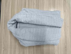 تصویر حوله تنپوش بچه گانه برق لامع مدل لوزان - طوسی روشن / 90 