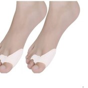 تصویر پد هالوکس والگوس دو انگشتی بسته ۲ عددی 